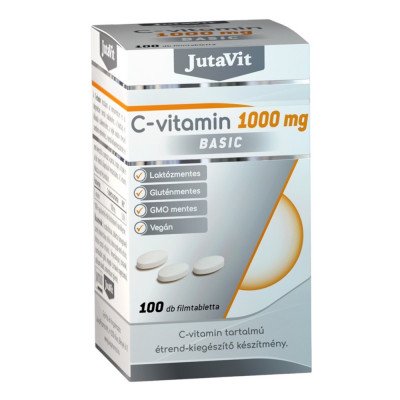 C-vitamin 1000mg Basic filmtabletta 100db JutaVit