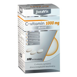 C-vitamin 1000mg Basic filmtabletta 100db JutaVit Iroda üzemeltetés, munkavédelem JutaVit