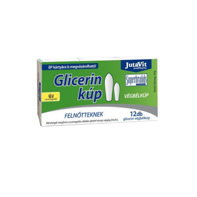 Glicerin kúp felnőtteknek 12db JutaVit
