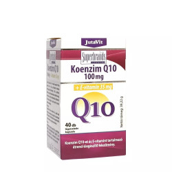 Koenzim Q10 100mg + E-vitamin kapszula 40db JutaVit Iroda üzemeltetés, munkavédelem JutaVit