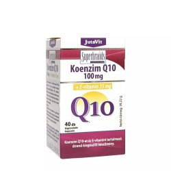 Koenzim Q10 100mg + E-vitamin kapszula 40db JutaVit Iroda üzemeltetés, munkavédelem JutaVit