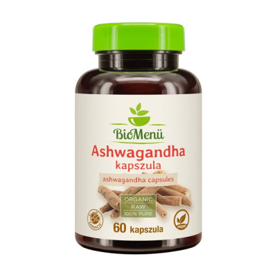 Ashwagandha bio kapszula 60db Biomenü