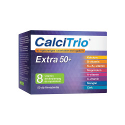Kalcium + Mg + cink Extra 50+ 50db filmtabletta CalciTrio Iroda üzemeltetés, munkavédelem CalciTrio