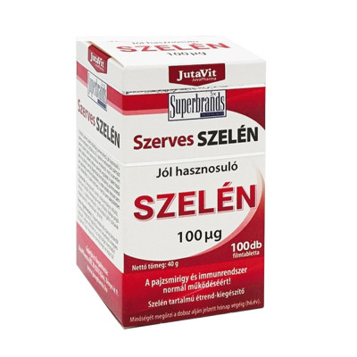 Szelén szerves filmtabletta 100db JutaVit