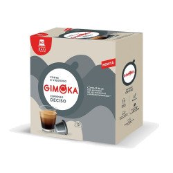 Kávékapszula, Nespresso kompatibilis, Gimoka Espresso Deciso, 50db kapszula Kapszulás kávék Gimoka