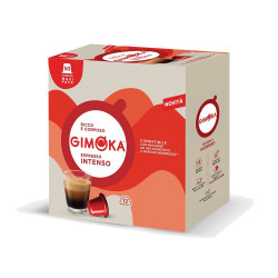 Kávékapszula, Nespresso kompatibilis, Gimoka Espresso Intenso, 50db kapszula Kapszulás kávék Gimoka