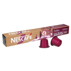 Kávékapszula, Nespresso kompatibilis, Nescafé India Espresso, 10db kapszula Kapszulás kávék Nescafé
