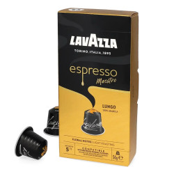 Kávékapszula, Nespresso kompatibilis, Lavazza Maestro Lungo, 10db kapszula Kapszulás kávék Lavazza