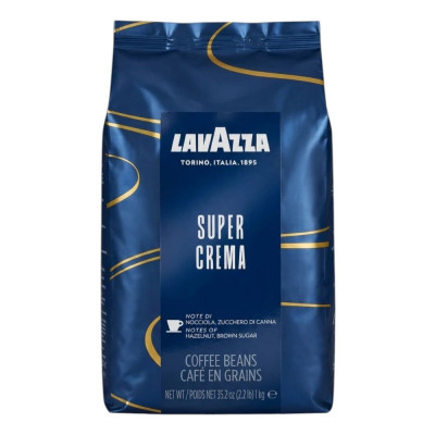 Kávé szemes, 1000g, Lavazza Super Crema