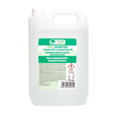 Szaniter tisztítószer 5 liter Nature Green Öko