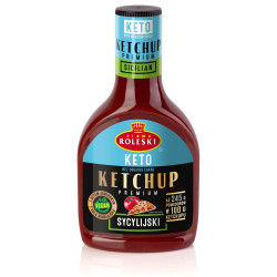 Ketchup, 425g, Keto Prémium Szicíliai Ketchup, Roleski Öntetek, szószok Roleski