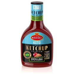 Ketchup, 425g, Keto Prémium Szicíliai Ketchup, Roleski Öntetek, szószok Roleski