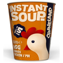 Instant tésztaleves poharas, 65g, Tyúkhús ízű Craveland Instant levesek Craveland