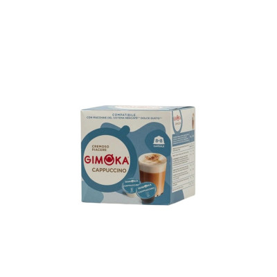 Kávékapszula, Dolce Gusto kompatibilis, Gimoka Cappuccino, 16db kapszula