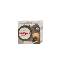 Kávékapszula, Dolce Gusto kompatibilis, Gimoka Cortado, Dolce Gusto kompatibilis 16db kapszula Kapszulás kávék Gimoka