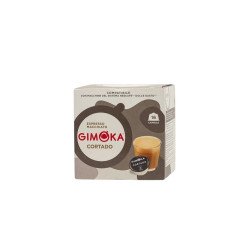 Kávékapszula, Dolce Gusto kompatibilis, Gimoka Cortado, Dolce Gusto kompatibilis 16db kapszula Kapszulás kávék Gimoka