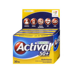 Actival 50+ filmtabletta 30db Béres Vitaminok, egészségmegőrzés Béres