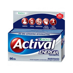 Actival Energia filmtabletta 90db Béres Vitaminok, egészségmegőrzés Béres
