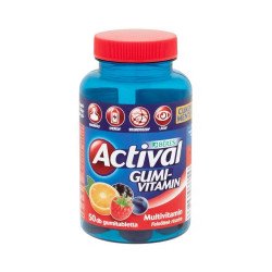 Actival felnőtt gumivitamin 50db Béres Vitaminok, egészségmegőrzés Béres