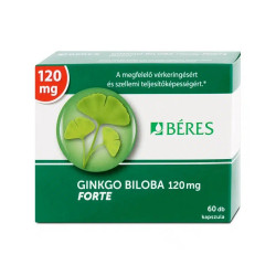 Ginkgo Biloba forte 120mg kapszula 60db Béres Vitaminok, egészségmegőrzés Béres