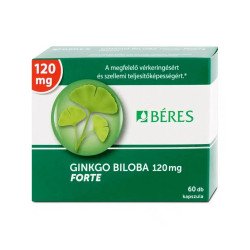 Ginkgo Biloba forte 120mg kapszula 60db Béres Vitaminok, egészségmegőrzés Béres