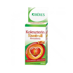 Koleszterin Kontroll filmtabletta 60db Béres Vitaminok, egészségmegőrzés Béres