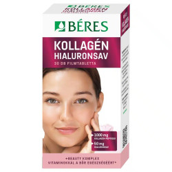 Kollagén+Hialuronsav filmtabletta 30db Béres Vitaminok, egészségmegőrzés Béres