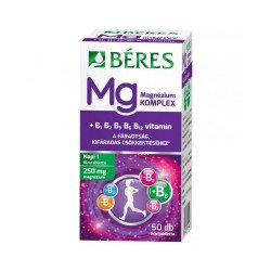 Magnézium Komplex filmtabletta 50db Béres Vitaminok, egészségmegőrzés Béres