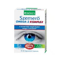 Szemerő Omega-3 komplex lágyzselatin kapszula 45db Béres Vitaminok, egészségmegőrzés Béres