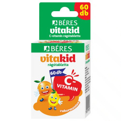 Vitakid C-vitamin rágótabletta 60db Béres Vitaminok, egészségmegőrzés Béres