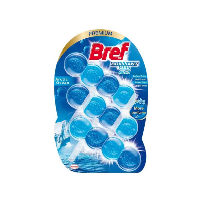 WC illatosító gél 3 x 42 g Brillant Blokk Bref Artic Óceán