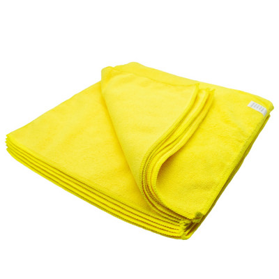 Törlőkendő mikroszálas 40 x 40 cm 300 g/m2 10 darab/csomag Bluering® Sárga