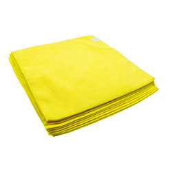 Törlőkendő mikroszálas 32 x 32 cm 300 g/m2 10 darab/csomag Bluering® Sárga