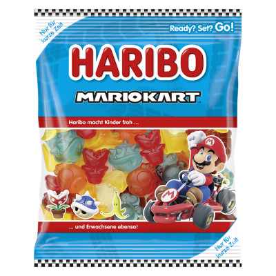 Gumicukor, 160g, Mario Kart, Haribo