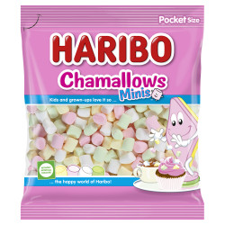 Pillecukor, 90g, Chamallows Minis Coloured, Haribo Édességek, kekszek, krékerek, chipsek,magvak Haribo