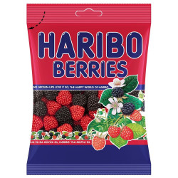 Gumicukor, 100g, Berries, Haribo Édességek, kekszek, krékerek, chipsek,magvak Haribo