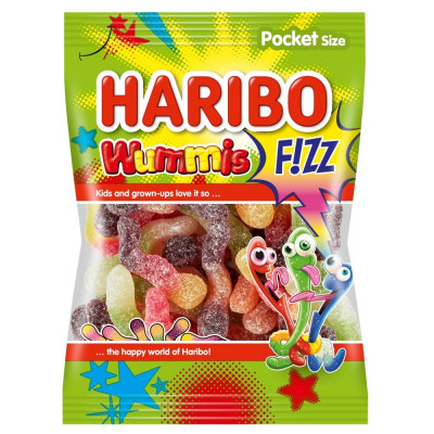 Gumicukor, 100g, Wummis F!ZZ, Haribo