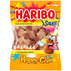 Gumicukor, 80g, Happy Cola Fizz, Haribo Édességek, kekszek, krékerek, chipsek,magvak Haribo
