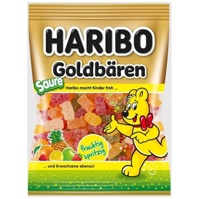 Gumicukor, 80g, Goldbären Sour, Haribo