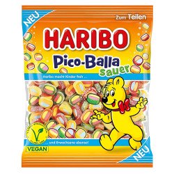 Gumicukor, 80g, Pico Balla Sour, Haribo Édességek, kekszek, krékerek, chipsek,magvak Haribo