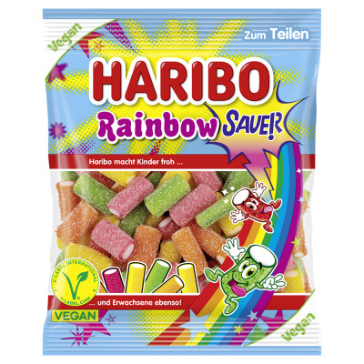 Gumicukor, 160g, Rainbow Sauer, Haribo